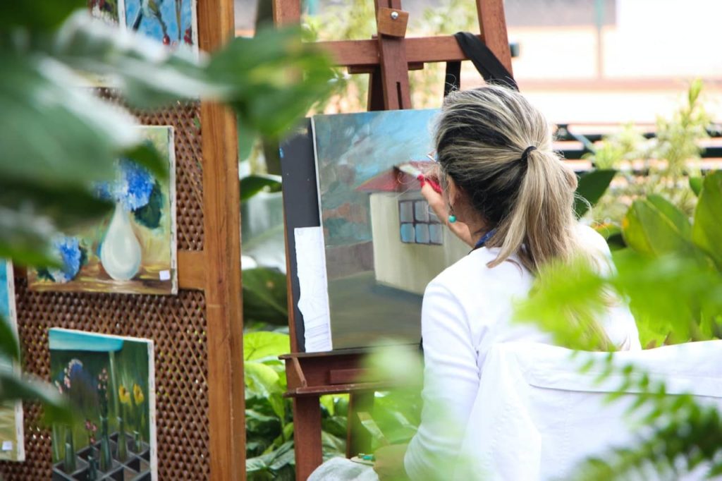 Faire de la peinture