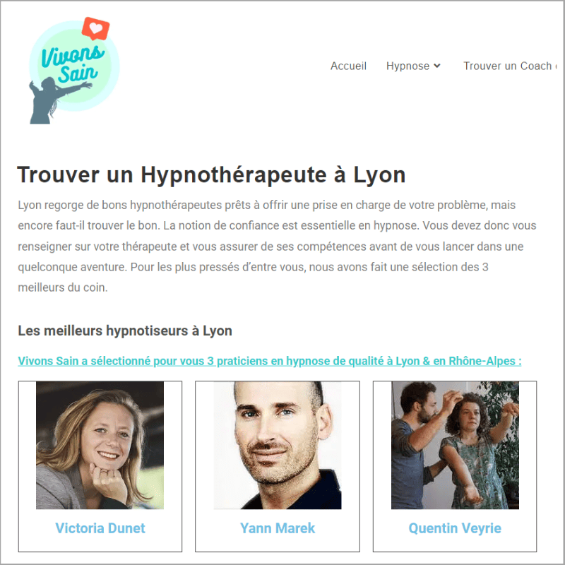 référencement de praticien